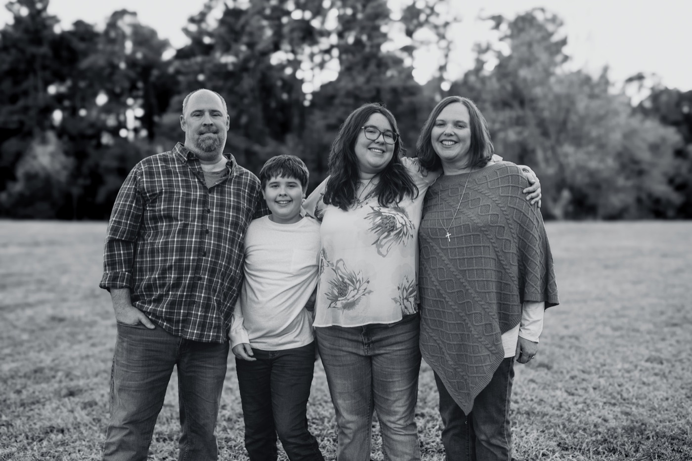 The Martin family together