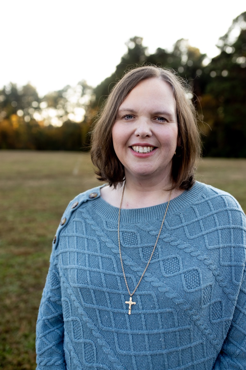 Rhonda Martin smiling outdoors